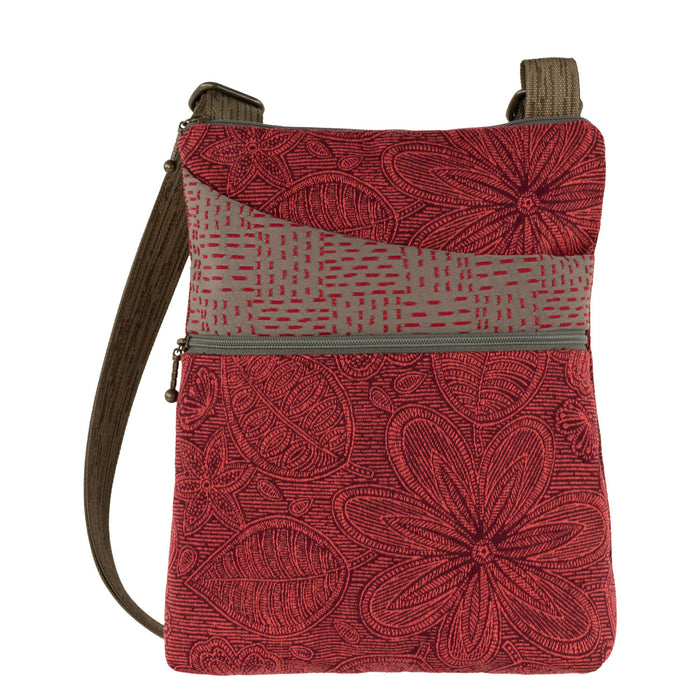Pocket Crossbody Bag in Mehndi Red