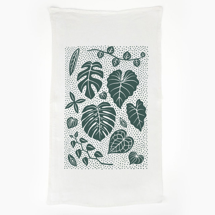 House Plant Tea Towel