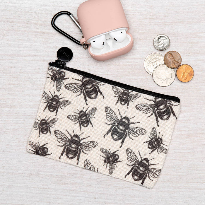 Honey Bee Zipper Pouch