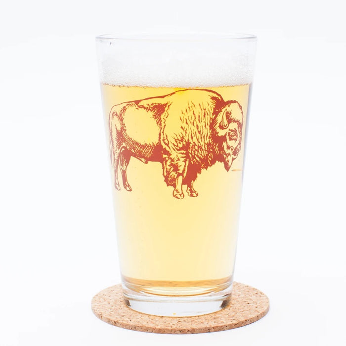 Counter Couture Bison Pint Glass