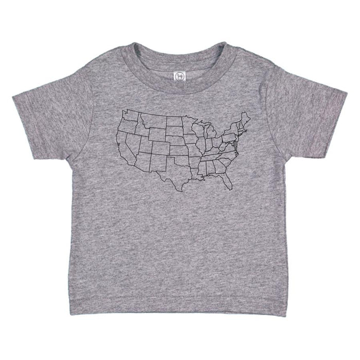 Counter Couture Heart Colorado US Map T-Shirt (Kid's)