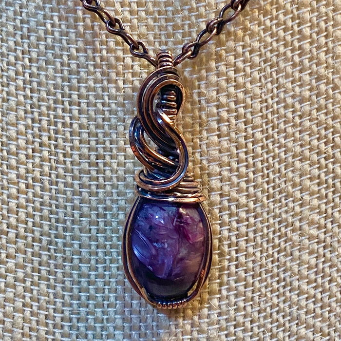 CBG Designs Charoite Necklace