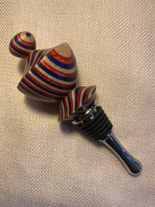 Hand Turned Wooden Wine Stopper