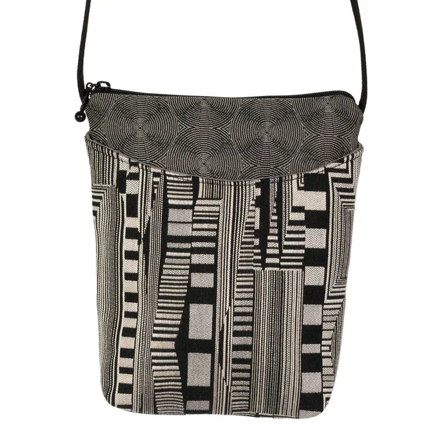 Busy Bee Sling Bag in Optic Beat Black
