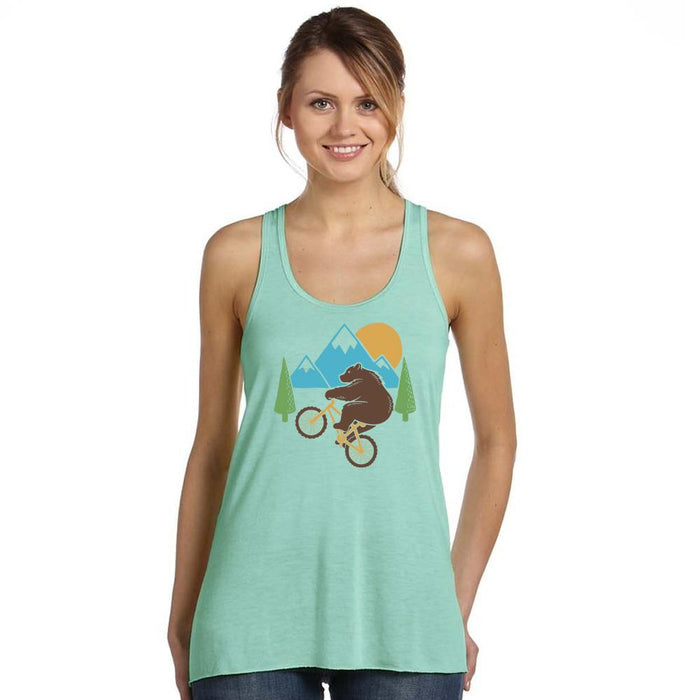 Wheelie Bear Tank Top