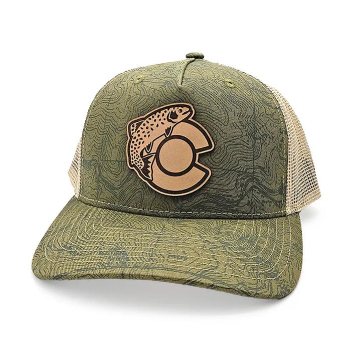 Colorado Cutthroat Patch Trucker Hat