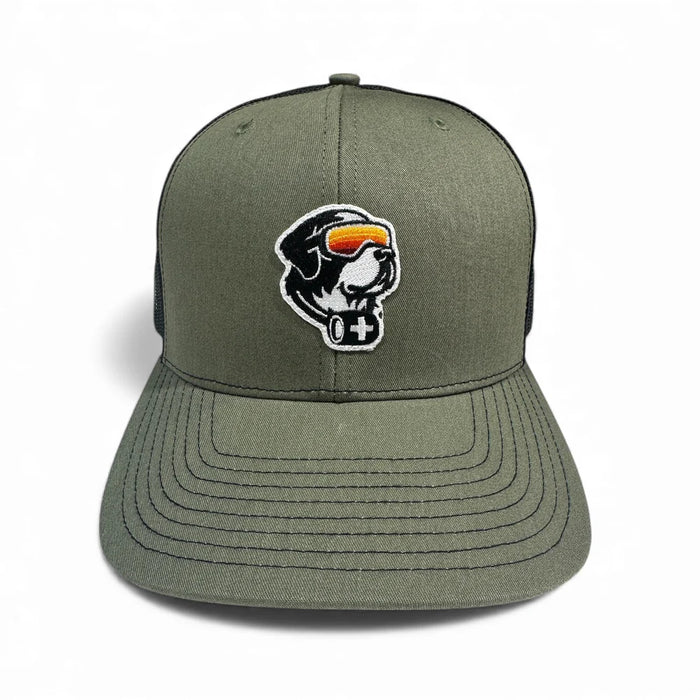 NSP Blizz the “Pawtrol” Dog Trucker Hat in Alpine Green