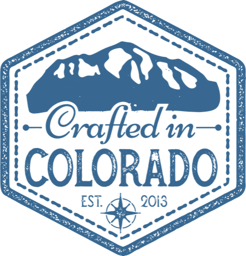 Sticker — Crafted in Colorado