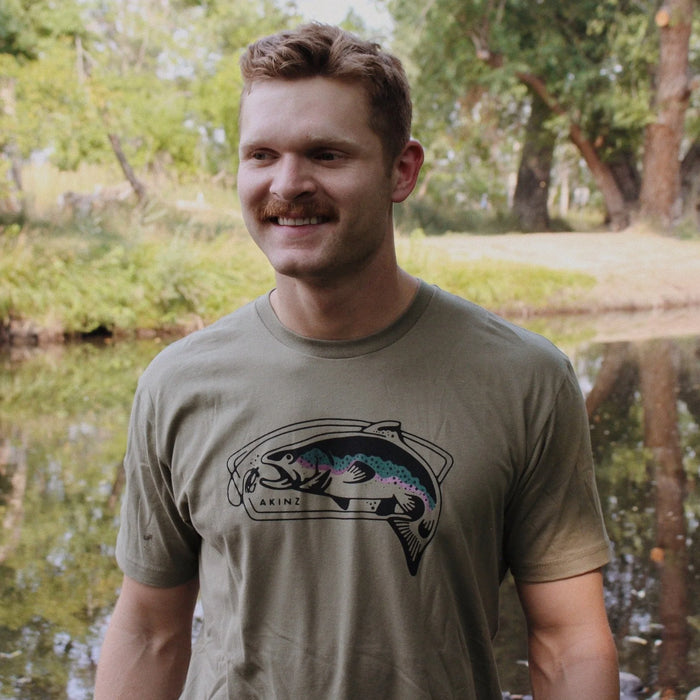 Akinz River Runner Trout T-Shirt