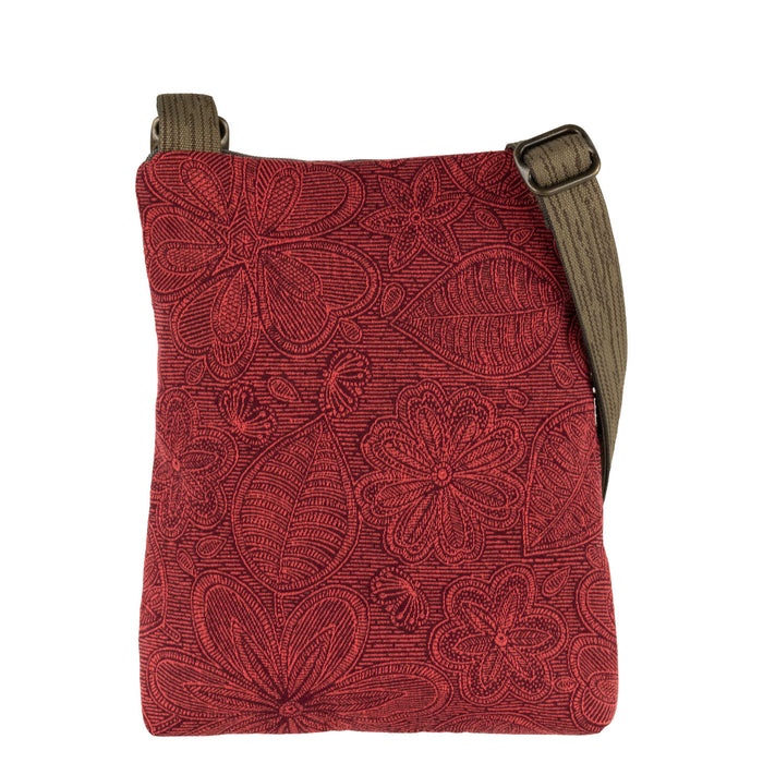 Pocket Crossbody Bag in Mehndi Red