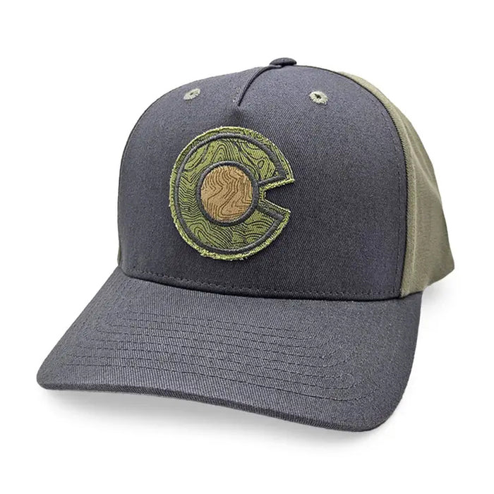 Colorado Topo C Hat - Charcoal/Olive