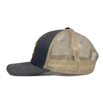 Trout Colorado "C" Trucker Hat - Navy