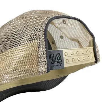 Trout Colorado "C" Trucker Hat - Navy