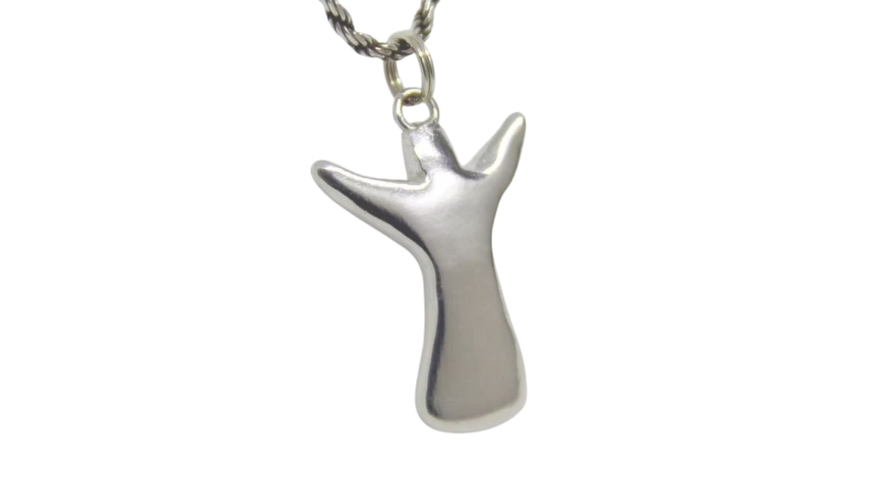 Spirit of Loving Angel Pendant in Sterling Silver