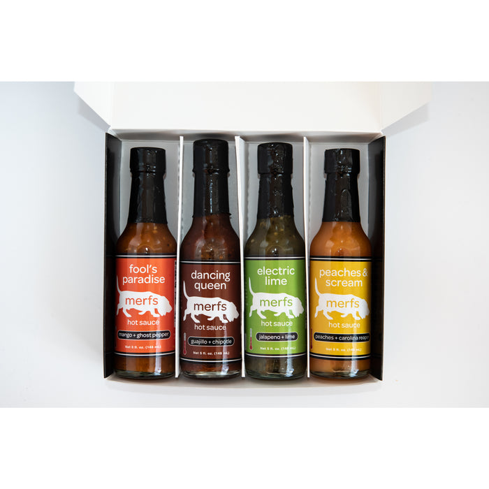 Merfs Hot Sauce Gift Set - 4 pack