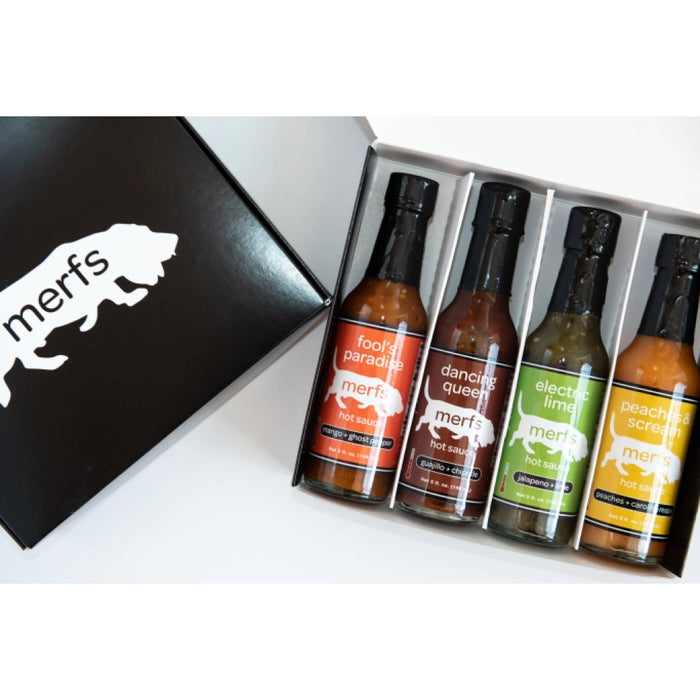 Merfs Hot Sauce Gift Set - 4 pack