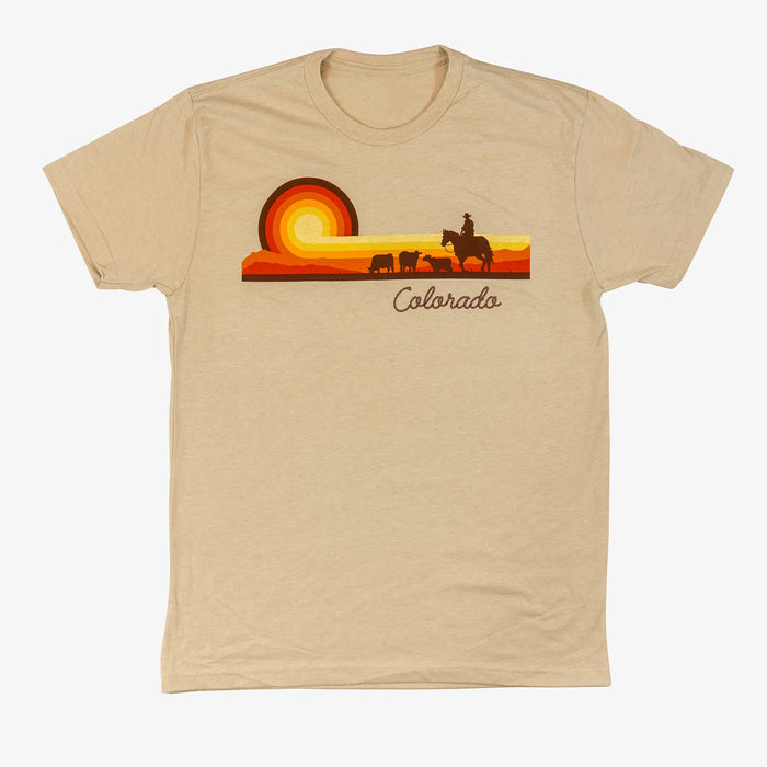 Aksels Colorado Western Sunset T-Shirt