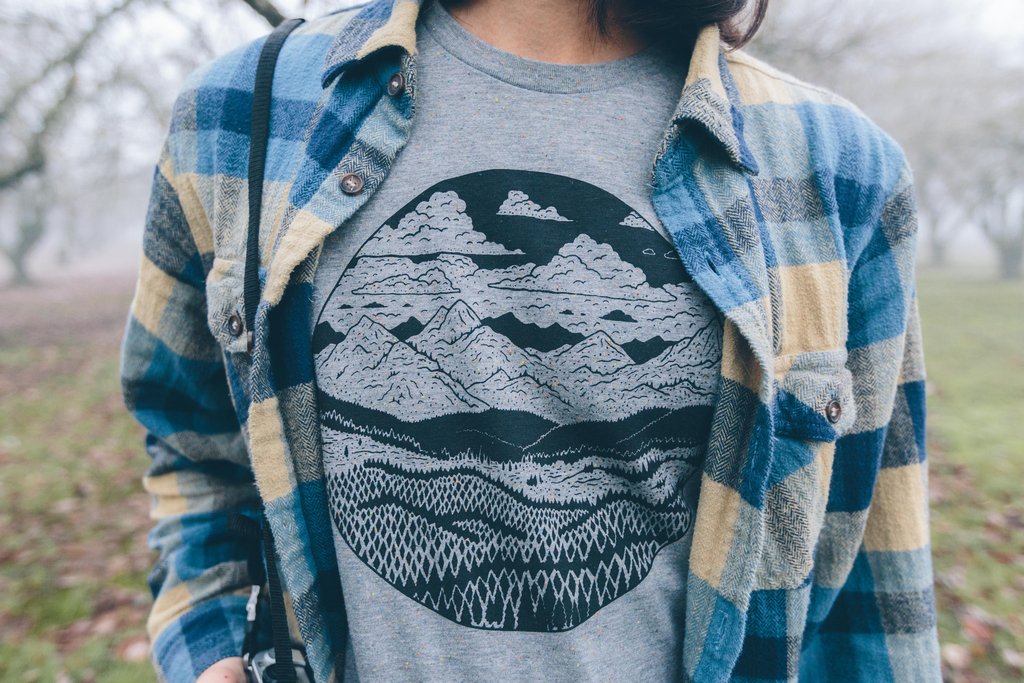 Moore Collection Mountain Range T-Shirt