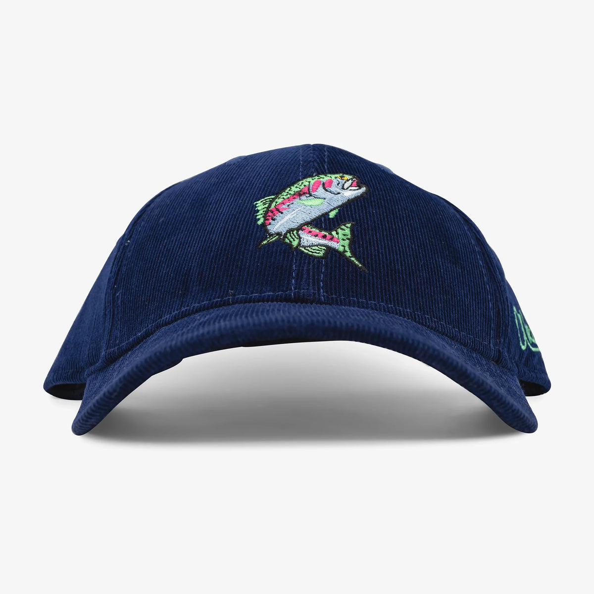 Aksels Low Pro Corduroy Trophy Trout Snapback Hat — Crafted in