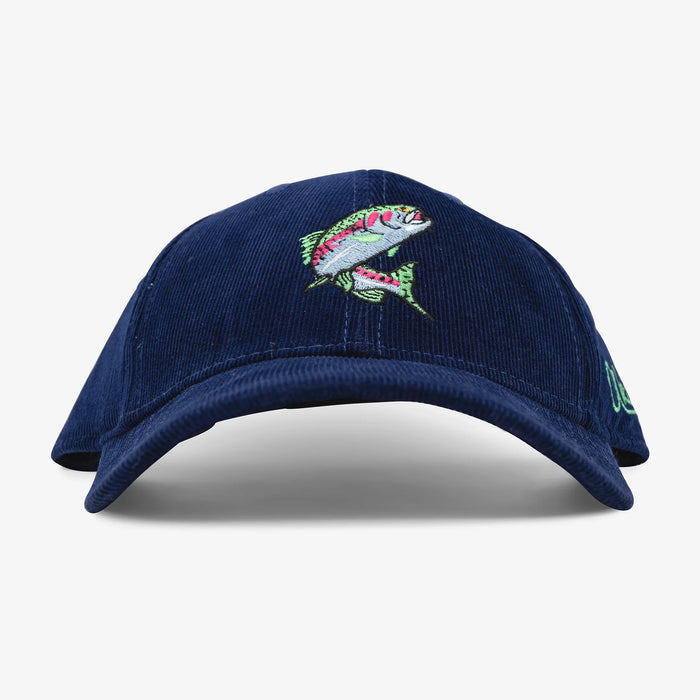 Aksels Low Pro Corduroy Trophy Trout Snapback Hat