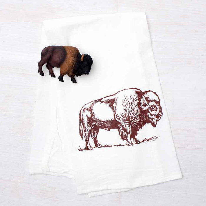 Counter Couture Bison Tea Towel
