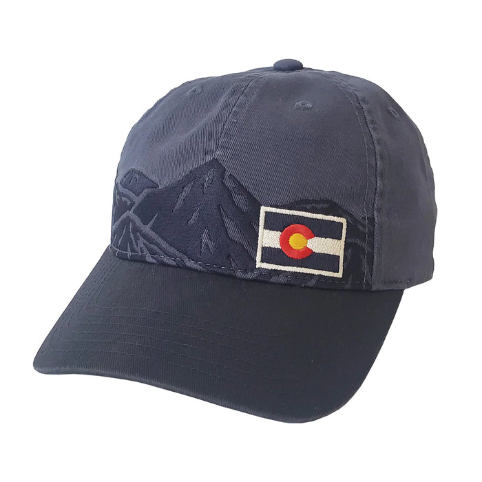 Colorado Cool Flag with Mountains Hat