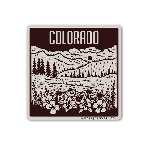 Colorado Mountain Sticker