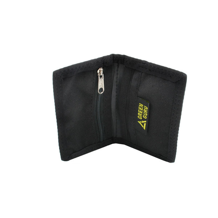 green guru bi-fold ID wallet 