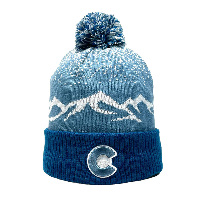 Yo Colorado Powder Day Pom Pom Hat