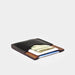 Horween Leather Slash Wallet - Tobacco/Black Dublin Front View