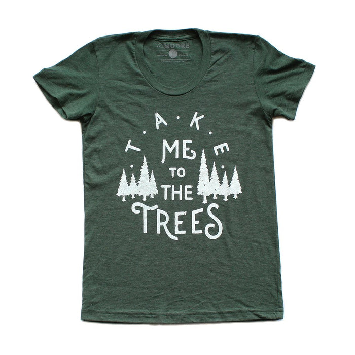Moore Collection Take Me to The Trees T-Shirt - Fitted Cut
