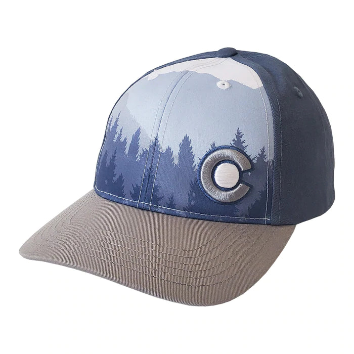 Colorado Cool Alpine Treeline Snapback Hat