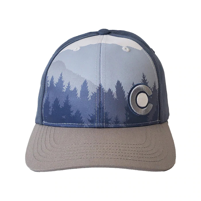 Colorado Cool Alpine Treeline Snapback Hat