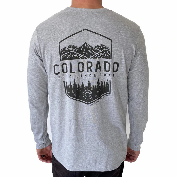 Colorado Cool Epic 1876 Colorado Long Sleeve T-Shirt