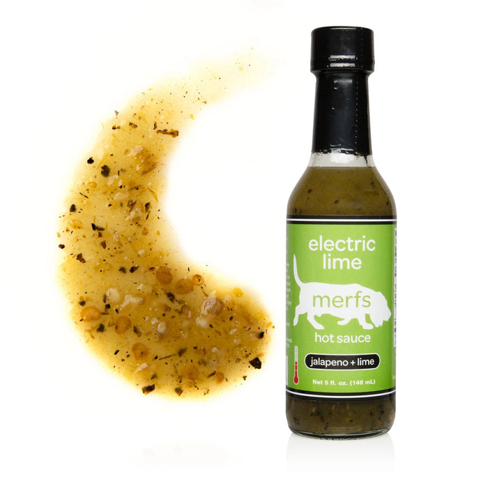 Merfs Electric Lime Hot Sauce (Jalapenos & Lime)