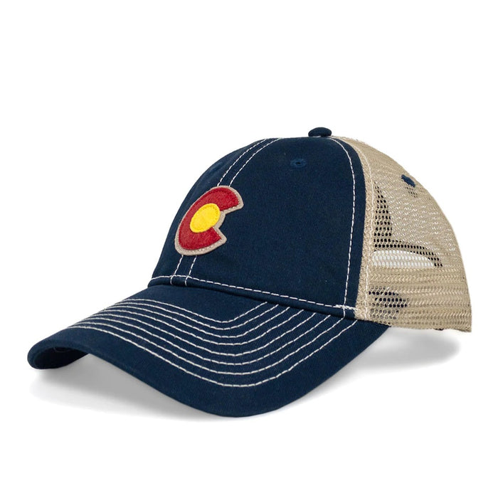 Yo Colorado Classic CO Flag Trucker Hat