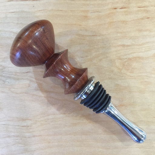 Hand Turned Wooden Wine Stopper