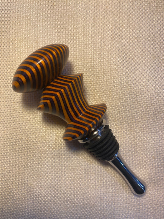 Hand Turned Wooden Wine Stopper