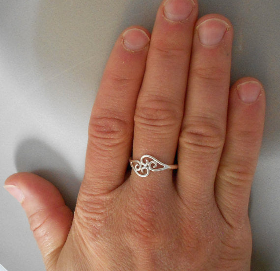 Lacey Ring in Sterling Silver
