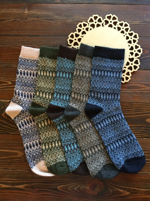 Mt. Belford Merino & Angora Socks