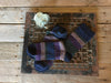 Mt. Harvard Merino & Angora Socks in Blue