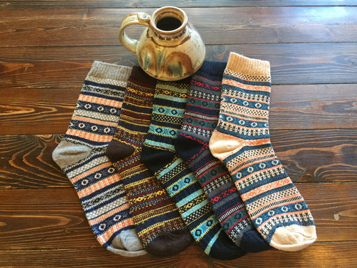 Mt. Oso Merino & Angora Socks