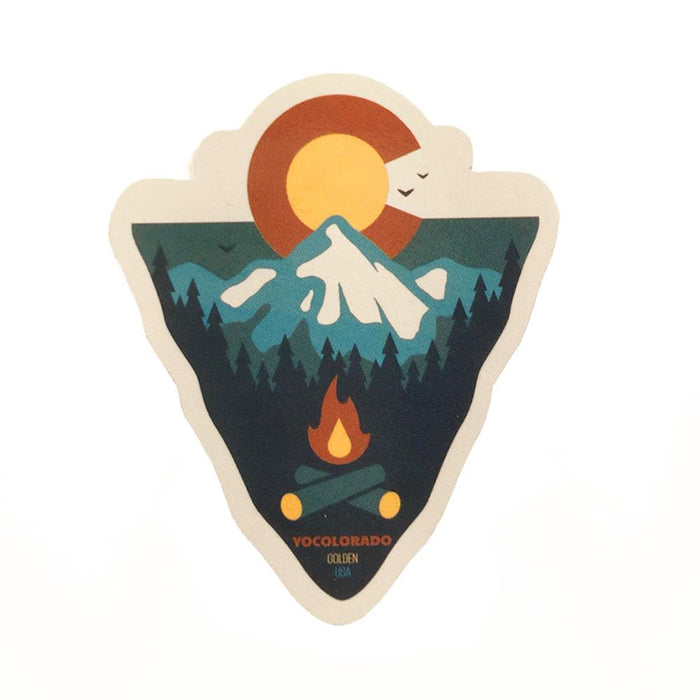 Colorado Arrowhead Sticker