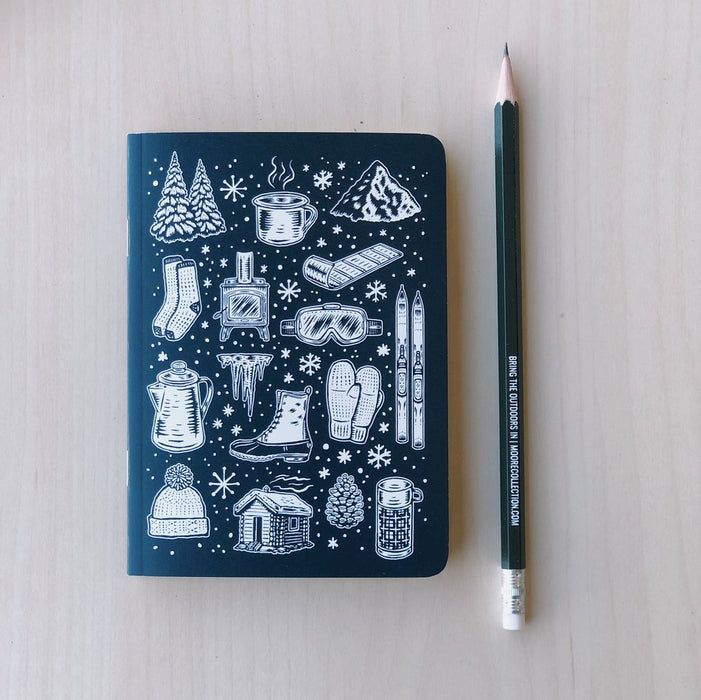 Moore Collection Mini Wintertime Notebook