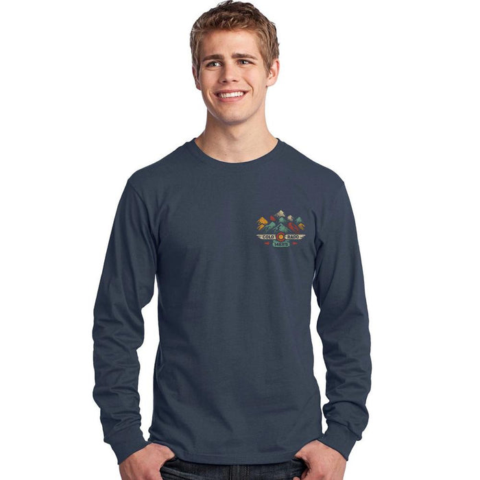 Colorado 14er Long Sleeve T-Shirt Model Front
