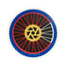 Colorado Flag Mountain Bike Wheel Sticker