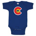 Yo Colorado Flag Infant One Piece Blue